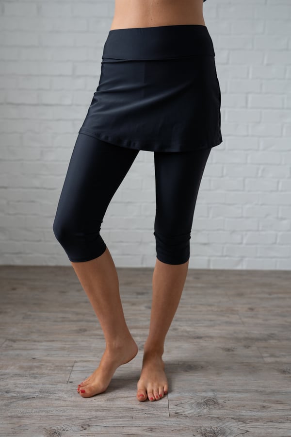 Athletic Skirted Capris